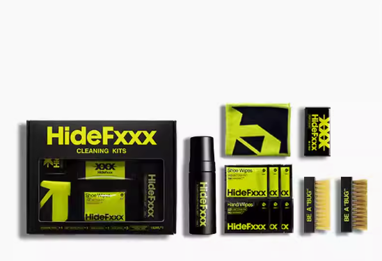 HideFxxx Sneaker Shoe Cleaning Kit 3 Piece Set