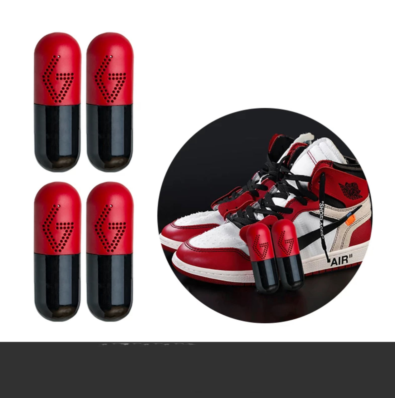 GOTO Dehumidifying and Moisture-Proofing Sneaker Deodorizing Capsules