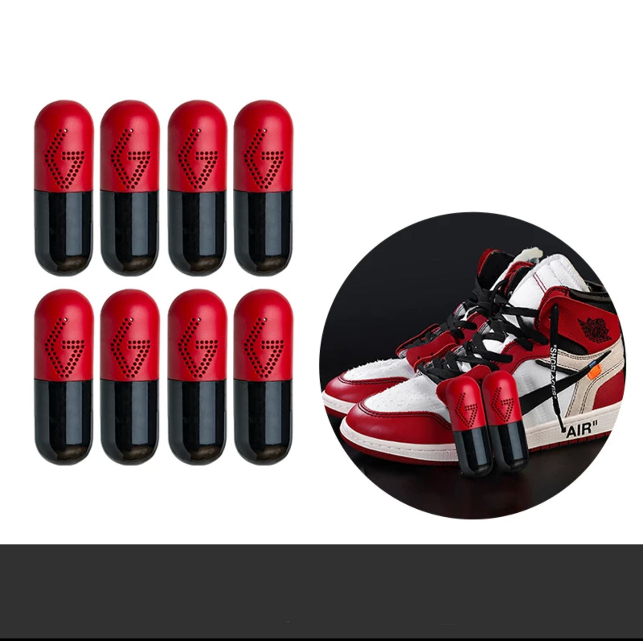 GOTO Dehumidifying and Moisture-Proofing Sneaker Deodorizing Capsules