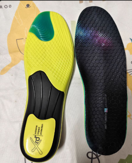 XRD Professional Sports Thickened TPU High Elastic Basketball Shoe Insoles ×1 Pair