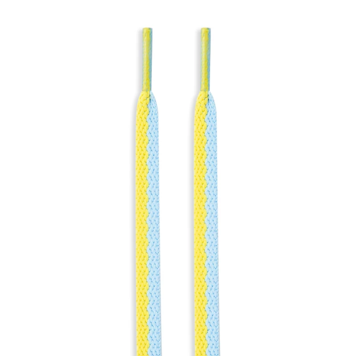 LANCEMAKER Cotton Shoelaces Shoe string Dual-Tone Macaron Edition & Sunflower Limited Edition Suitable for Sneakers Canvas Shoes and Athletic Shoes 1 Pair