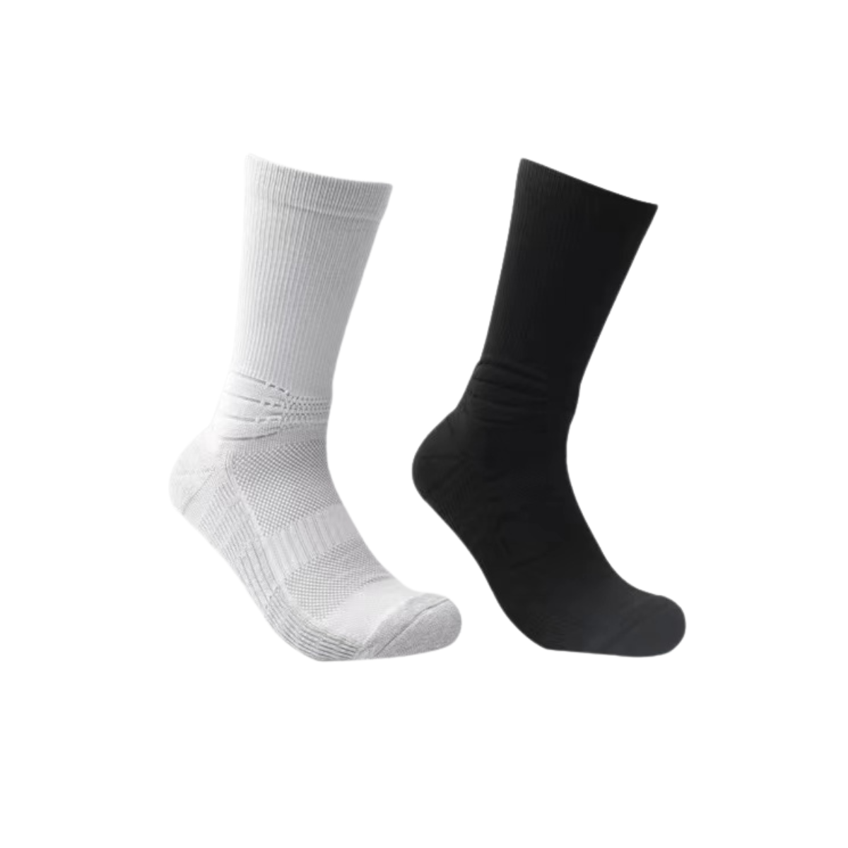 LANCEMAKER Men's Long Basketball Socks - Thickened Breathable Sweat-Absorbing Athletic Socks