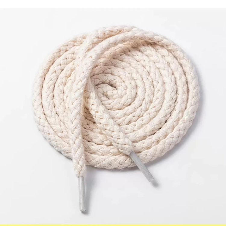 LANCEMAKER Compatible Shoelaces Shoe string Air Force 1 / DUNK Canvas Cotton 7mm Round Shoelaces × 2pc