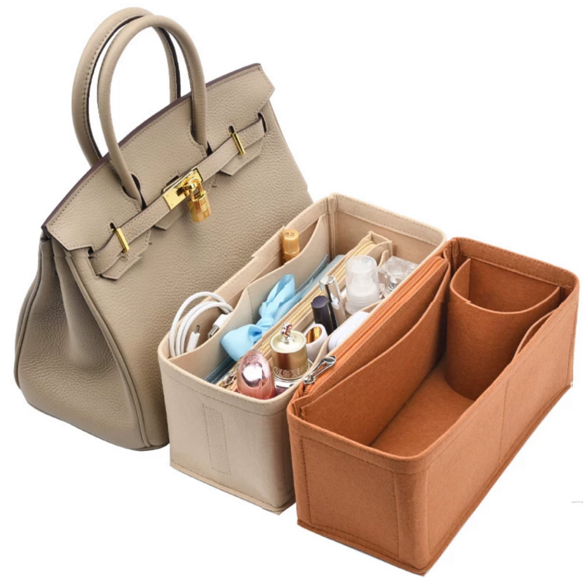 What does the inside of a birkin bag look like sale