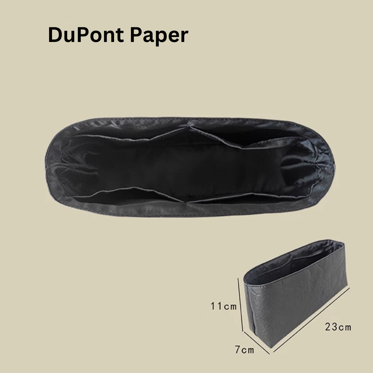 LUOFEIYU Handmade Bag Organizer Bag Inner Compatible with LV Diane Bag