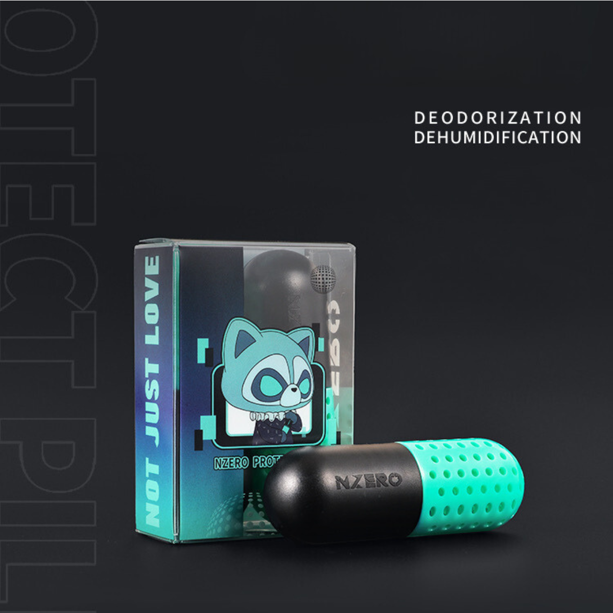 NZERO Dehumidifying and Moisture-Proofing Sneaker Deodorizing Capsules x 4 Pack