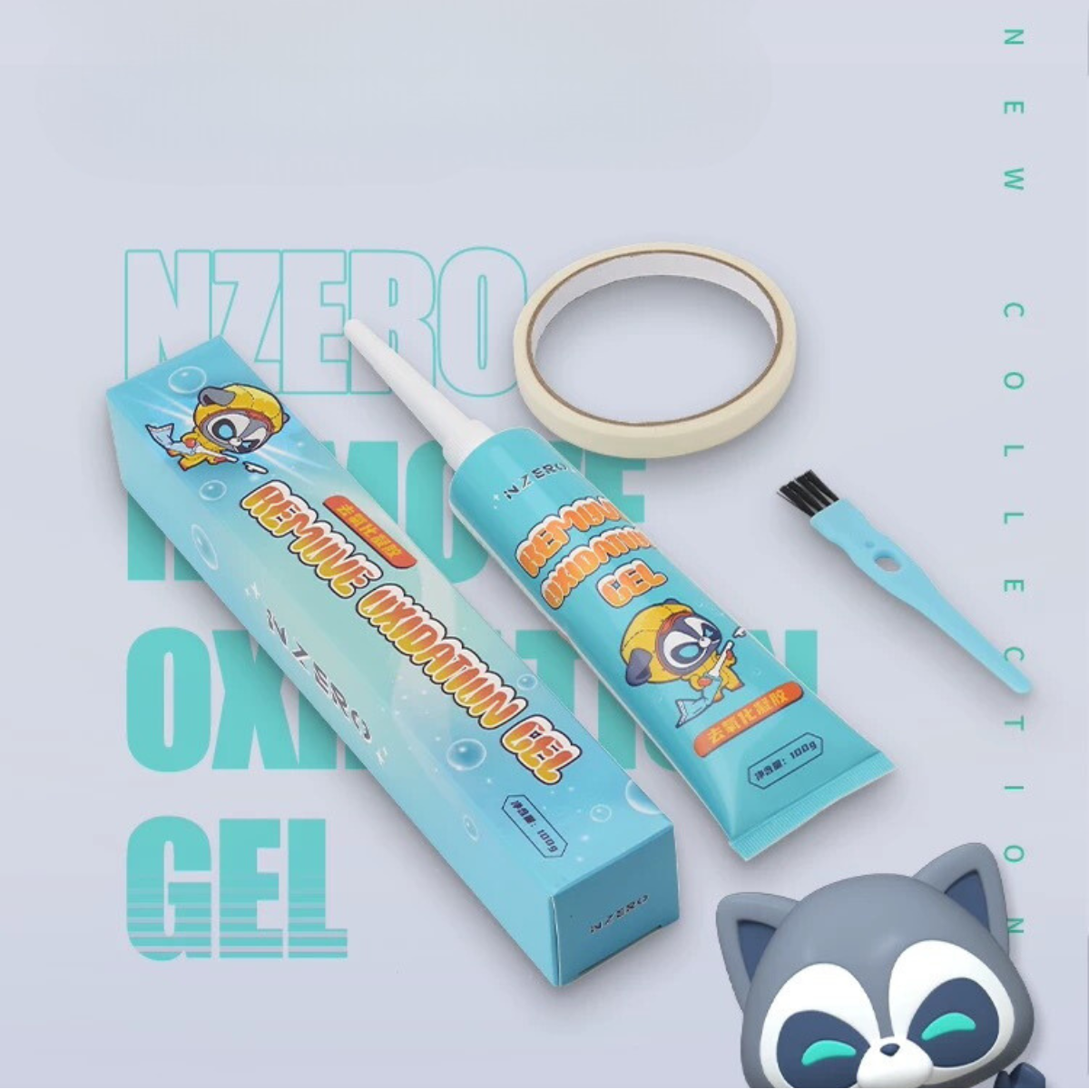 NZERO Shoe Edge Unyellowing / Edge Whitening Oxidation Remover Gel 100g