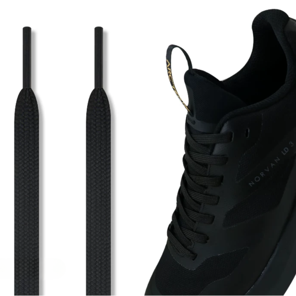 ShoeSpa Hiking Outdoor Running Shoelaces Shoe string Compatible with Arc'teryx Footwear