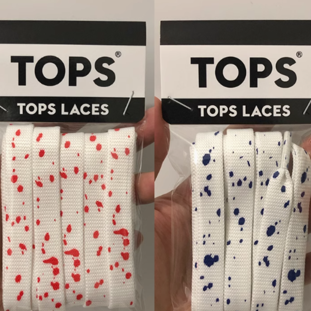 ShoeSpa Ink Spot Design Shoelaces Shoe string Compatible with McQueen Shoes 1 Pair