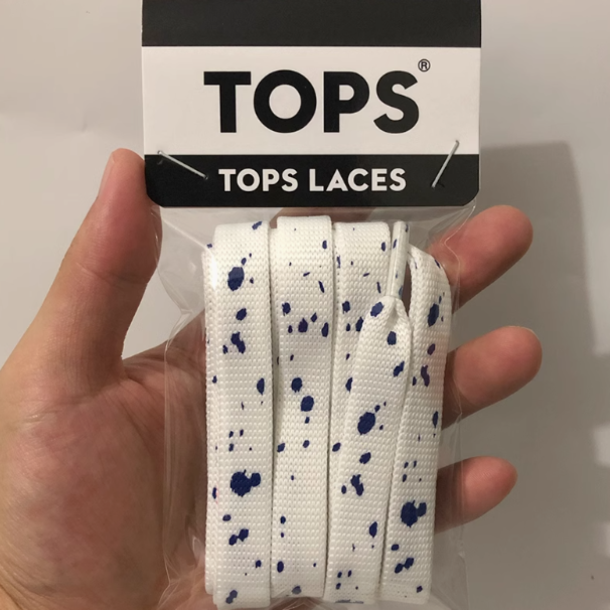 ShoeSpa Ink Spot Design Shoelaces Shoe string Compatible with McQueen Shoes 1 Pair