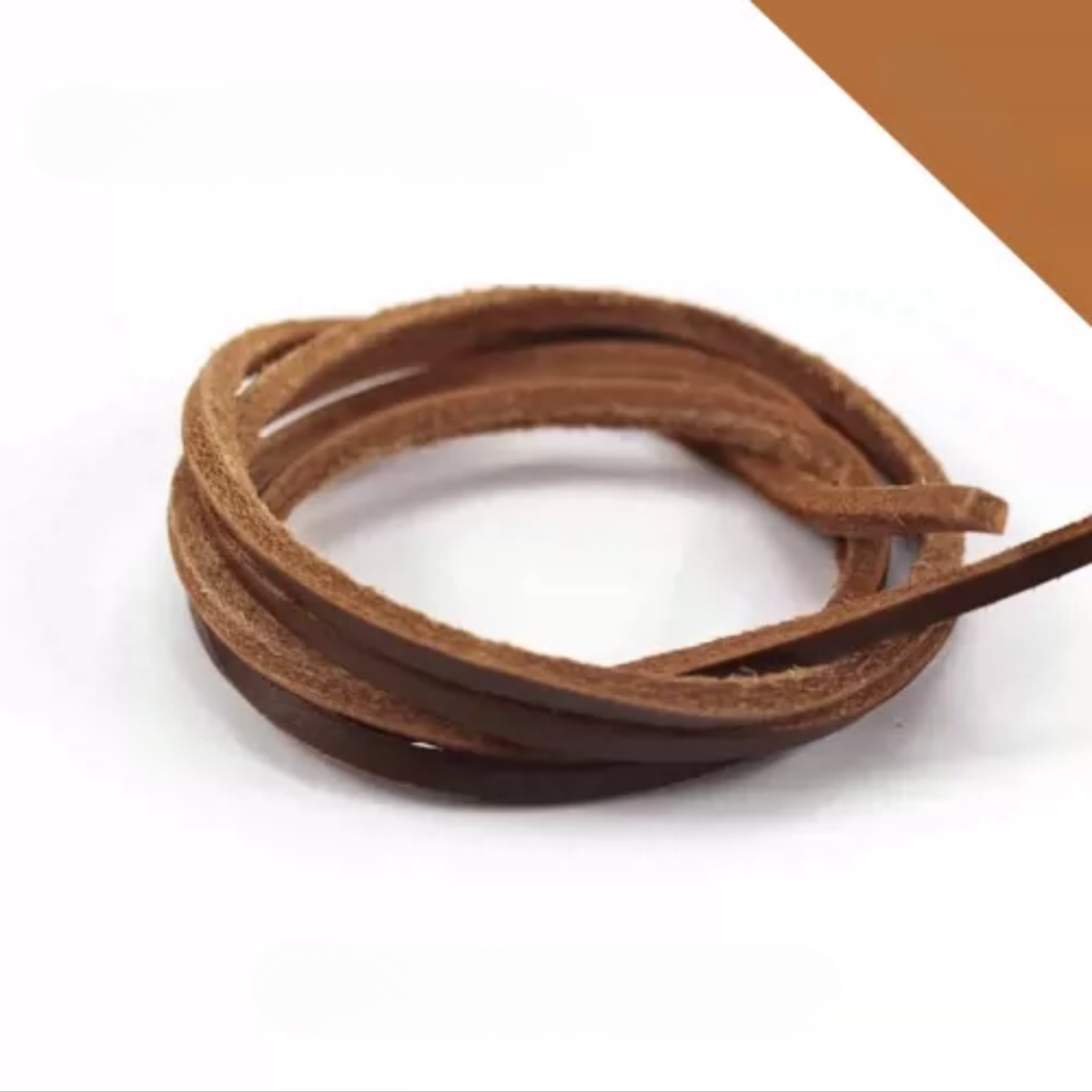 ShoeSpa Leather Shoelaces Shoe string Compatible with Dress Shoes Canvas Shoes and Martens 1 Pair