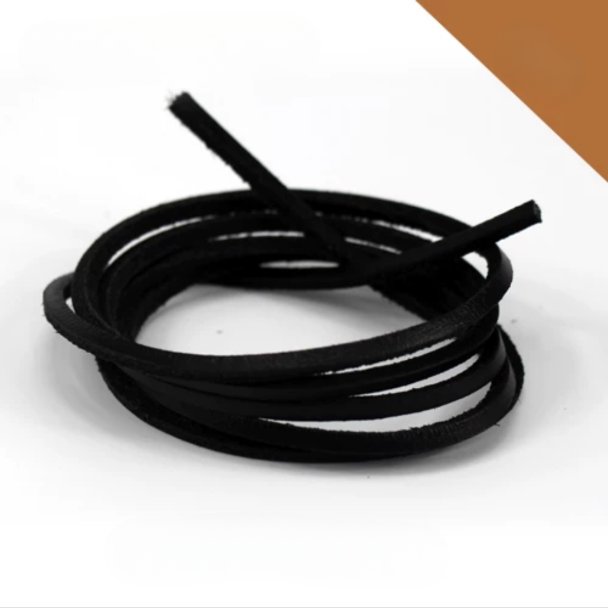 ShoeSpa Leather Shoelaces Shoe string Compatible with Dress Shoes Canvas Shoes and Martens 1 Pair