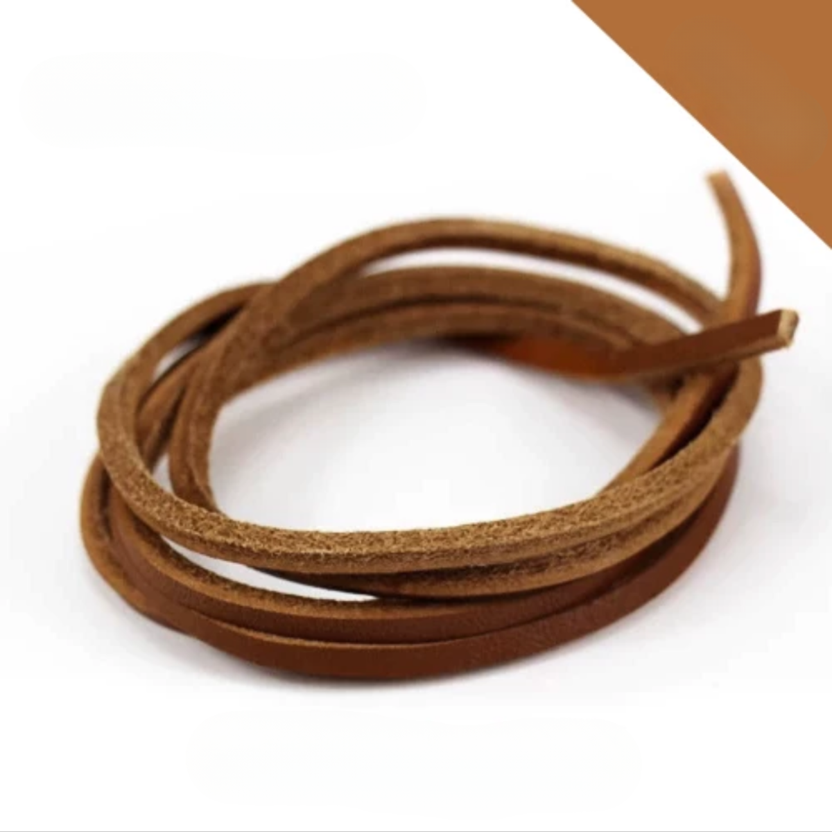 ShoeSpa Leather Shoelaces Shoe string Compatible with Dress Shoes Canvas Shoes and Martens 1 Pair