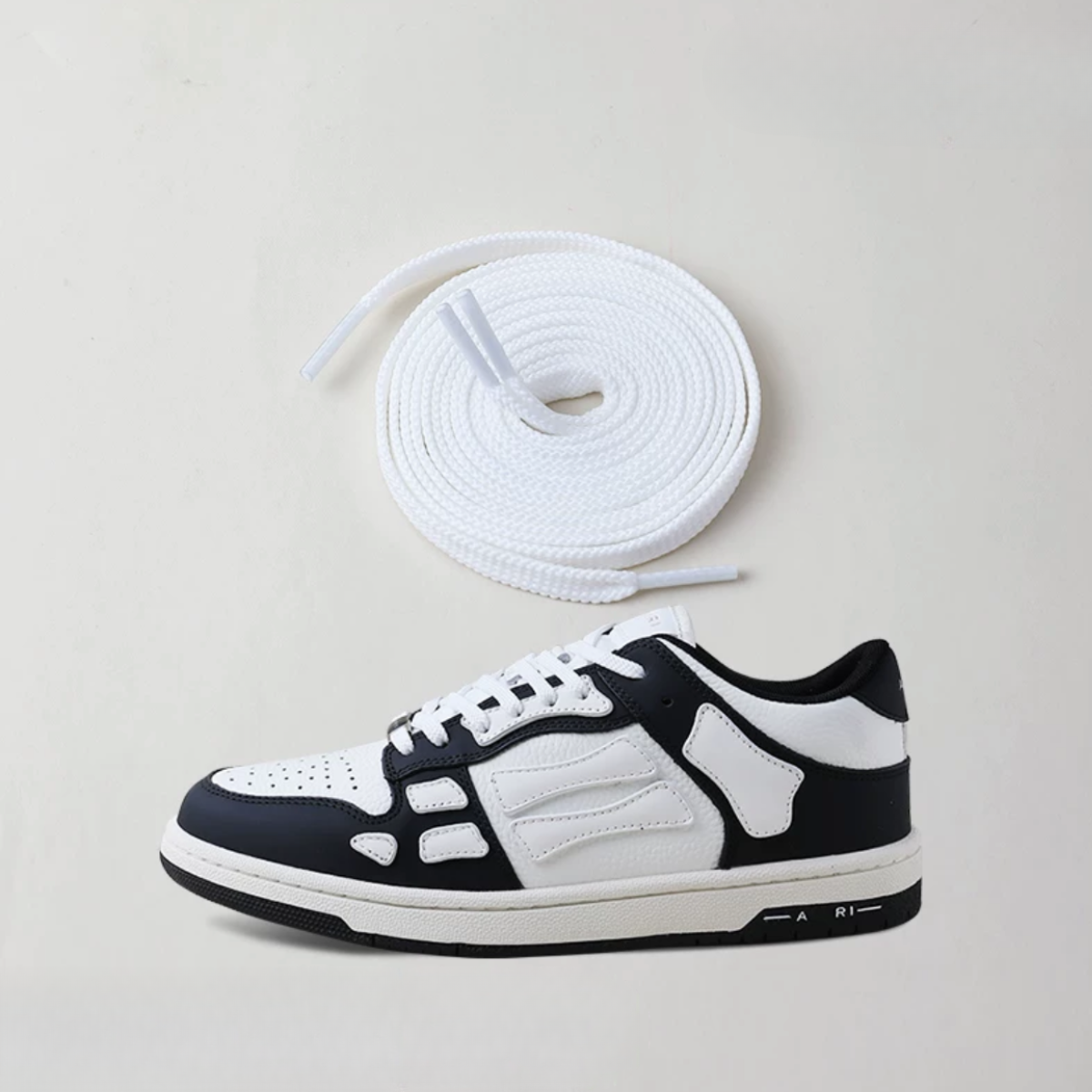 ShoeSpa Shoelaces Shoe string Compatible with AMIRI Shoes 2 Pairs
