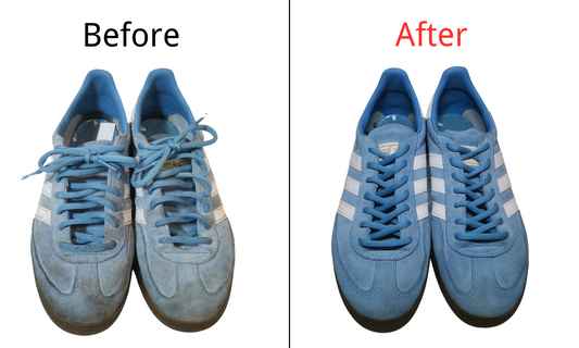 Before & After Magic!😍😍 For Adidas Spezial! Shoe clean/sneaker clean