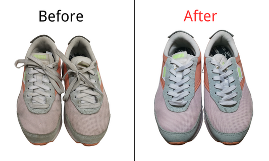 Before & After Magic!😍😍 For Clean PUMA! Shoe clean/sneaker clean