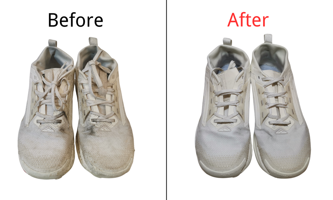 Before & After Magic!😍😍 For Clean Gore-Tex! Shoe clean/sneaker clean