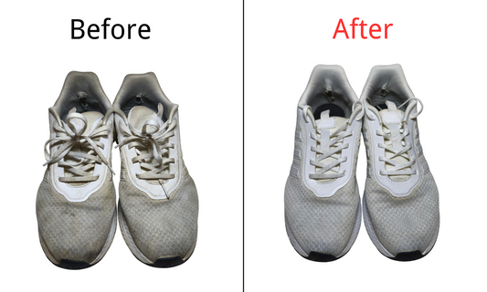 Magic! Black transforms to white—just like that! For Adidas White Shoes