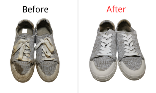 Amazing result😍😍! For Clean Hush Puppies! Shoe clean/sneaker clean