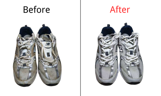 Whiten. Brighten. Wow! For New Balance Running Shoes
