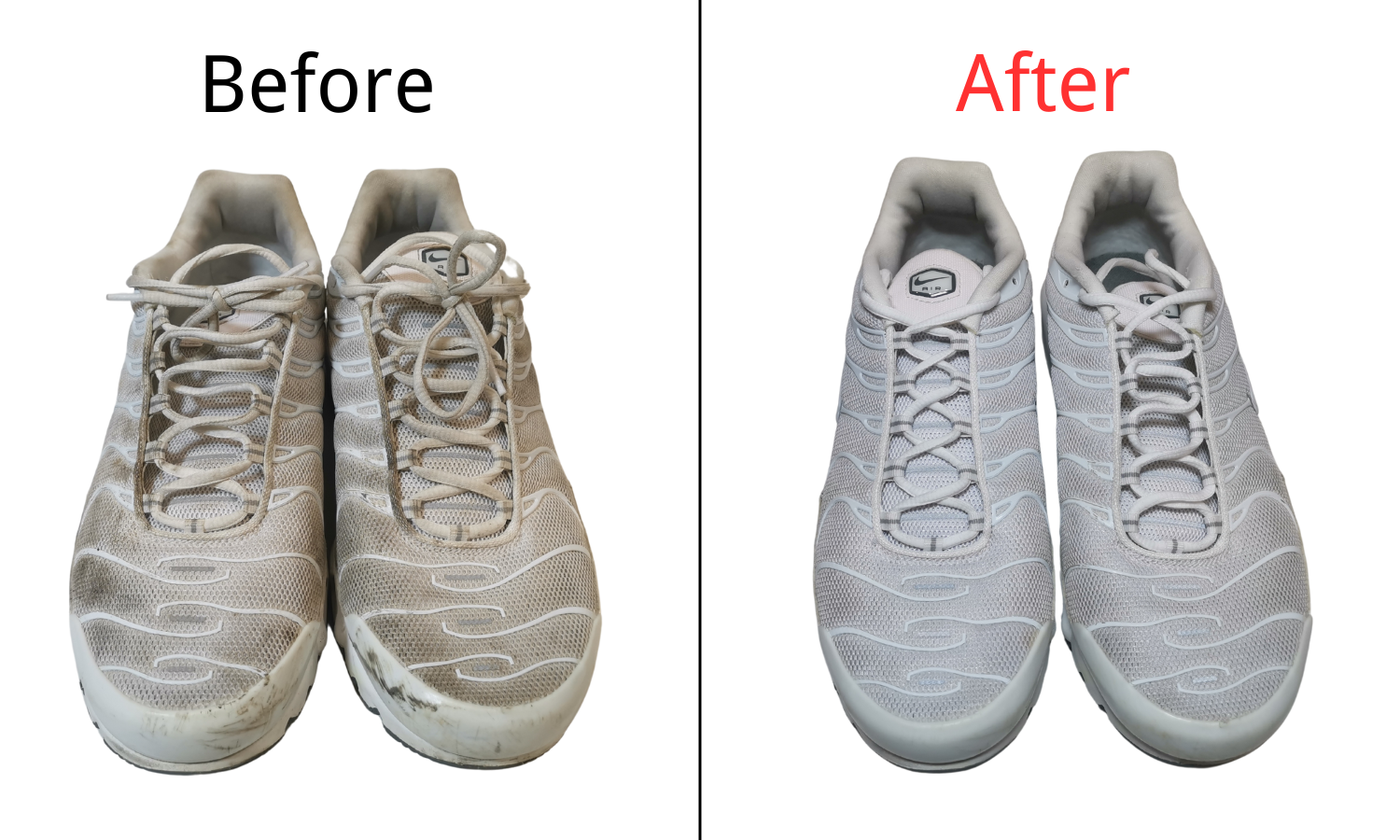how to clean nike tn air