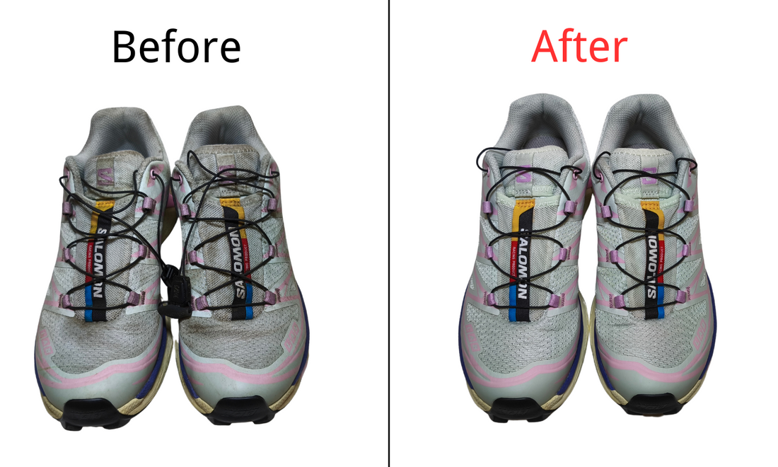 Massive difference! To Clean Salomon S lab xt-6