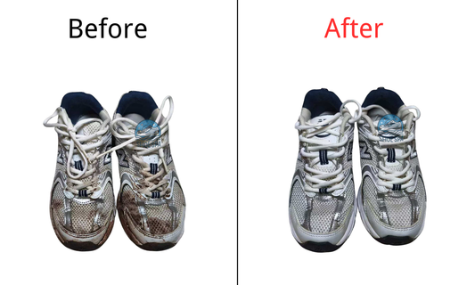 Chocolate stains on your shoes? Leave it to us — we’ll make them look fresh again.✨✨