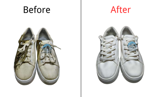 The shoes stepped into water on the farm and turned into a terrible mess! Let our magic bring them back to life!