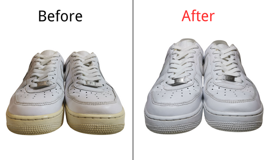 Amazing result😍😍! Rubber Mid-sole Unyellow!