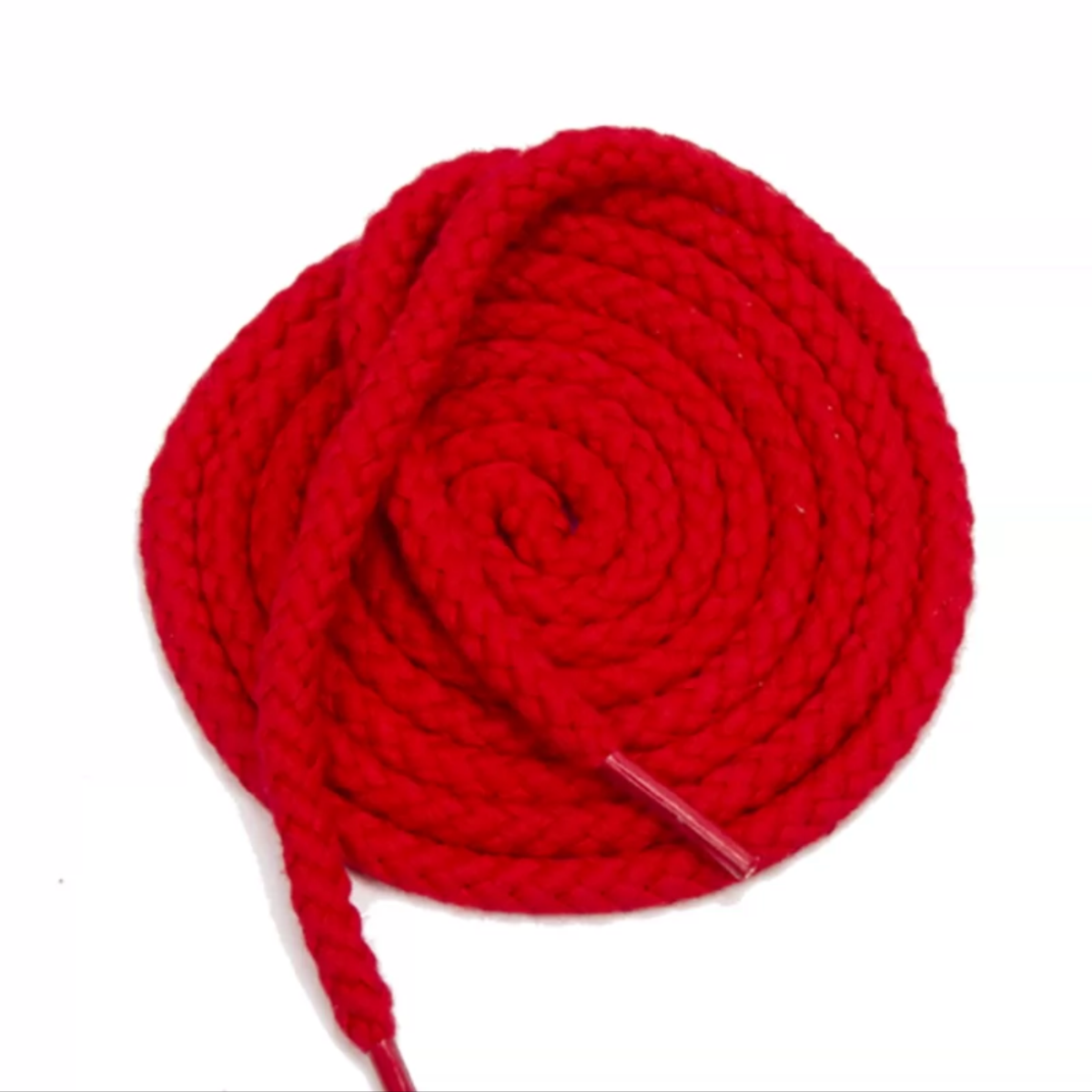 LANCEMAKER Cotton-Linen Braided Round Shoelaces Shoe string 7mm Multiple Colors Available Suitable for Sneakers Canvas Shoes and Athletic Shoes 1 Pair