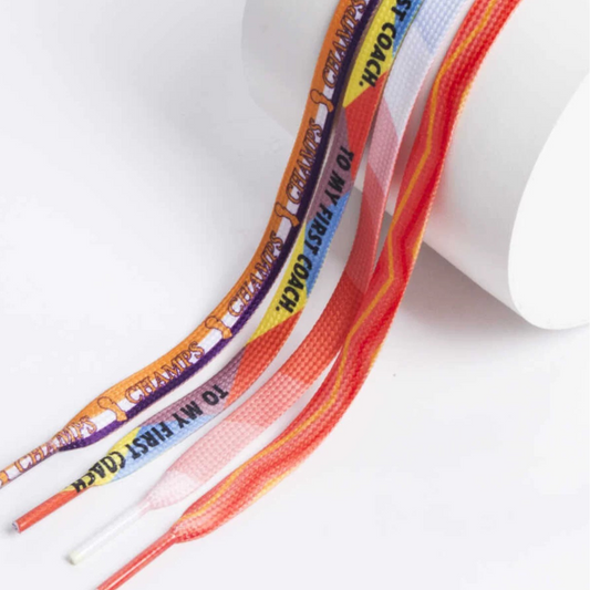 LANCEMAKER Cotton Shoelaces Shoe string Candy Color Edition Suitable for Sneakers Canvas Shoes and Athletic Shoes 1 Pair