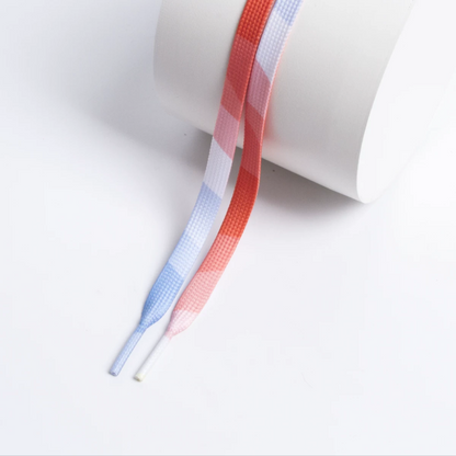 LANCEMAKER Cotton Shoelaces Shoe string Candy Color Edition Suitable for Sneakers Canvas Shoes and Athletic Shoes 1 Pair