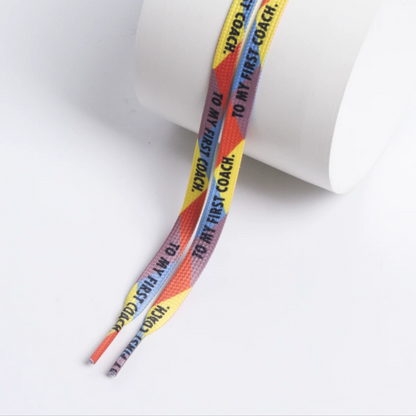 LANCEMAKER Cotton Shoelaces Shoe string Candy Color Edition Suitable for Sneakers Canvas Shoes and Athletic Shoes 1 Pair
