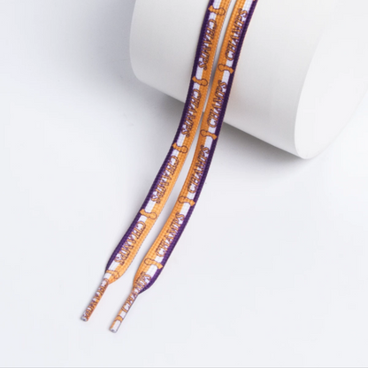 LANCEMAKER Cotton Shoelaces Shoe string Candy Color Edition Suitable for Sneakers Canvas Shoes and Athletic Shoes 1 Pair