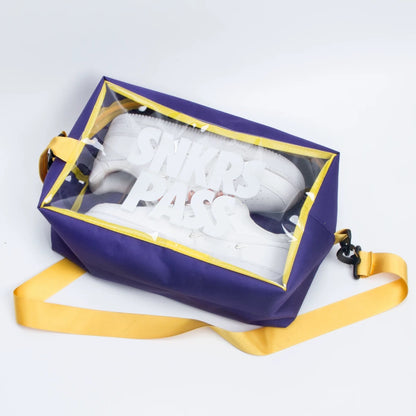 LANCEMAKER Handheld Sneaker Bag Portable and Waterproof Shoe Storage Bag