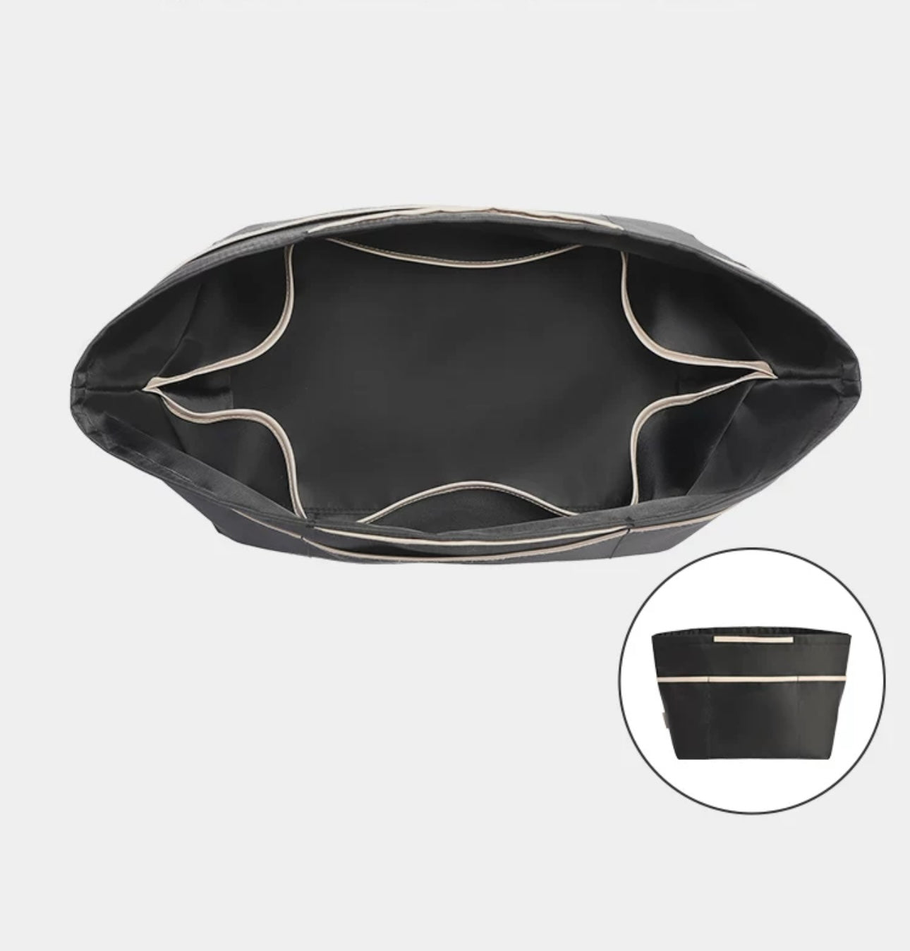BAGINBAG LONGCHAMP Handmade Tote Bag Insert Organizer Inner Pocket Bag-in-Bag Bag Inner