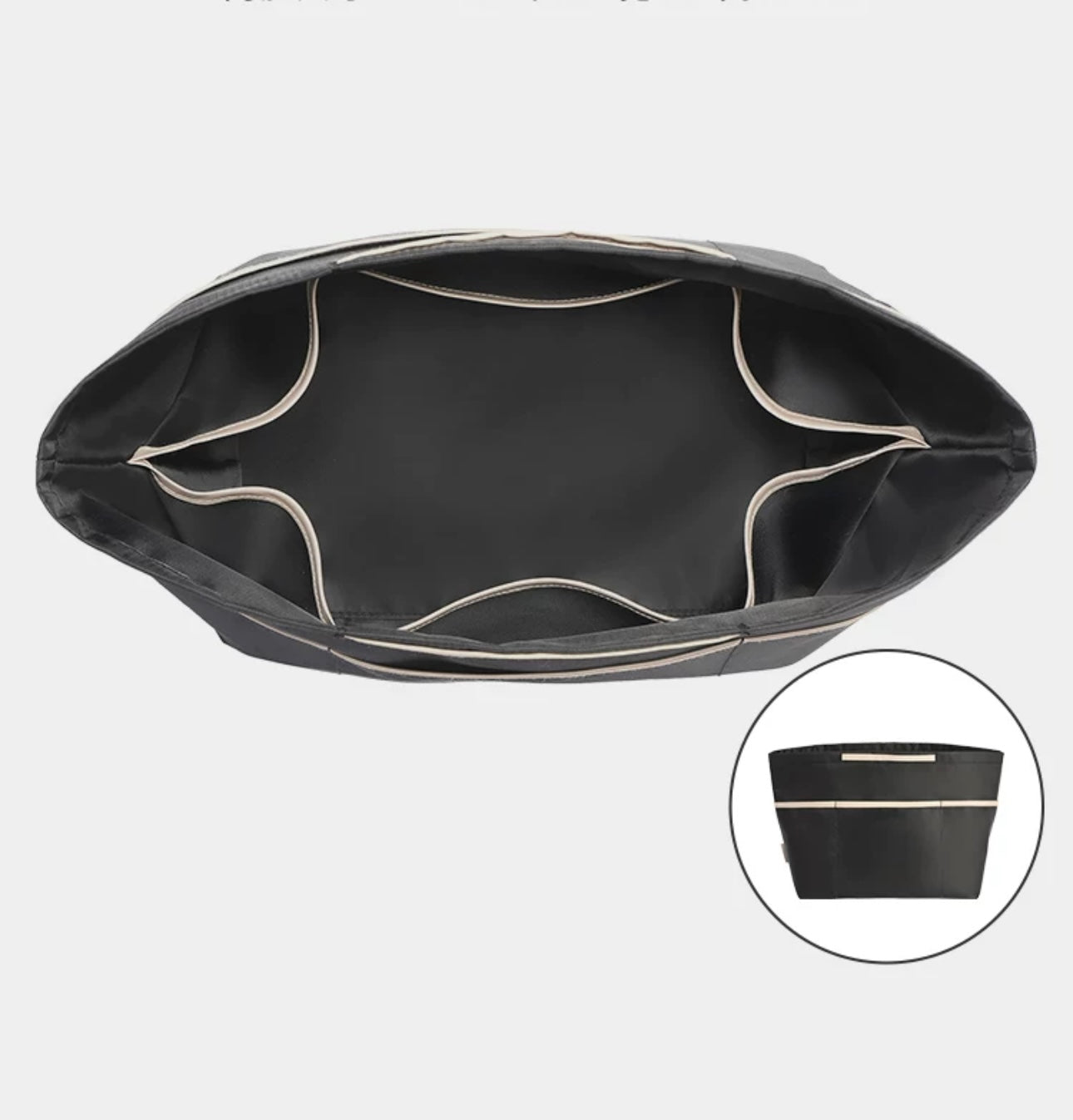 BAGINBAG LONGCHAMP Handmade Tote Bag Insert Organizer Inner Pocket Bag-in-Bag Bag Inner