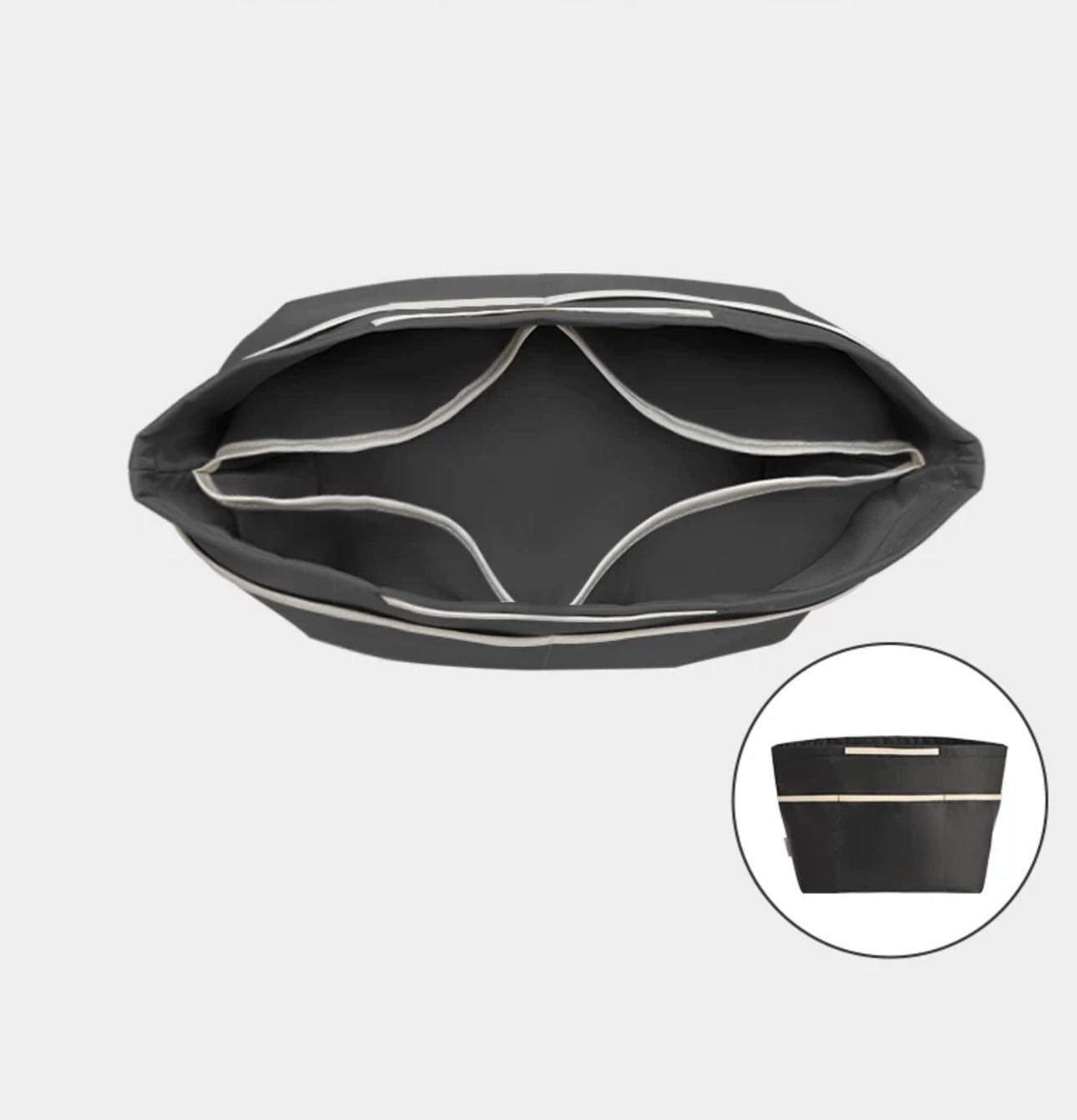 BAGINBAG LONGCHAMP Handmade Tote Bag Insert Organizer Inner Pocket Bag-in-Bag Bag Inner