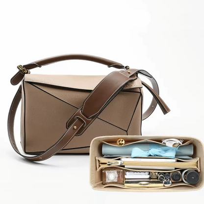 LUOFEIYU Handmade Bag Organizer Bag Inner Compatible with Loewe Puzzle Shoe Spa