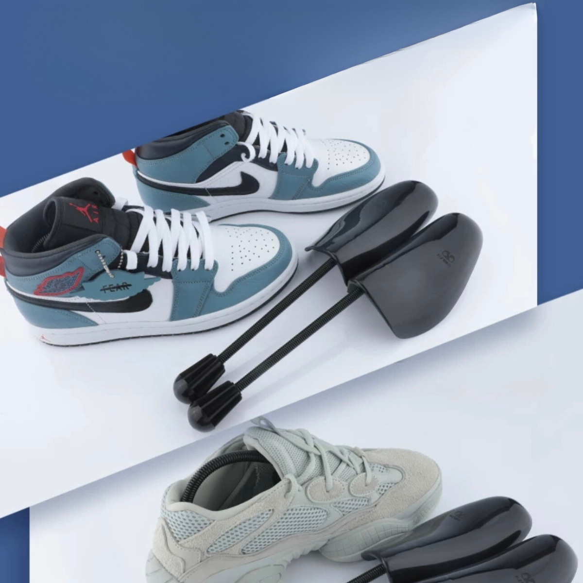 NZERO Shoe Shaper Upper Anti Wrinkle Shoe Stretcher Shoe Trees 1 Pair Shoe Spa