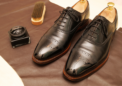 Patent/Crocodile Leather Shoes Cleaning Professional Service