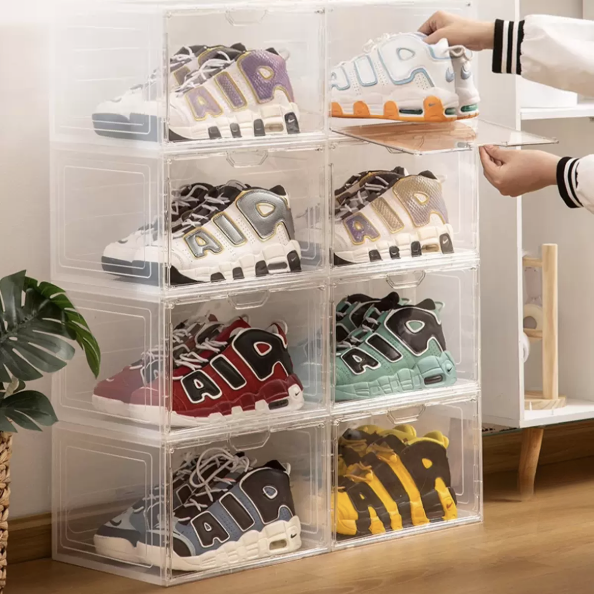 Clear shoebox storage hotsell