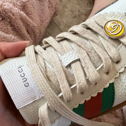 ShoeSpa Basic Shoelaces Compatible with GUCCI Shoes Shoe Spa