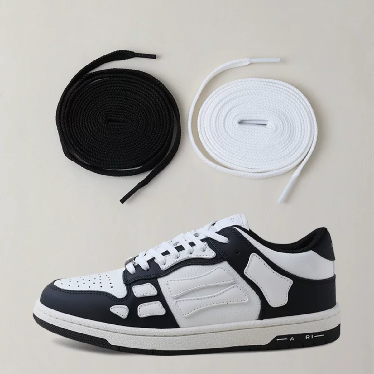 ShoeSpa Shoelaces Shoe string Compatible with AMIRI Shoes 2 Pairs
