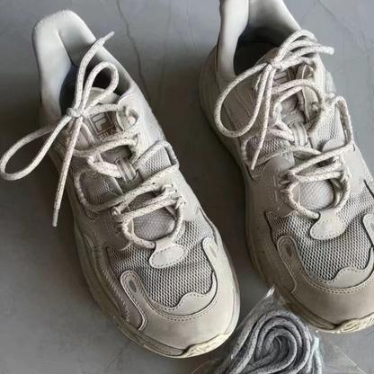 ShoeSpa Shoelaces Shoe string Compatible with FILA Sneakers 2 Pairs