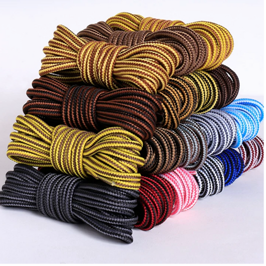 ShoeSpa Shoelaces Shoe string Compatible with Leather Boots Work Boots Martens and Timberland Boots 1 Pair