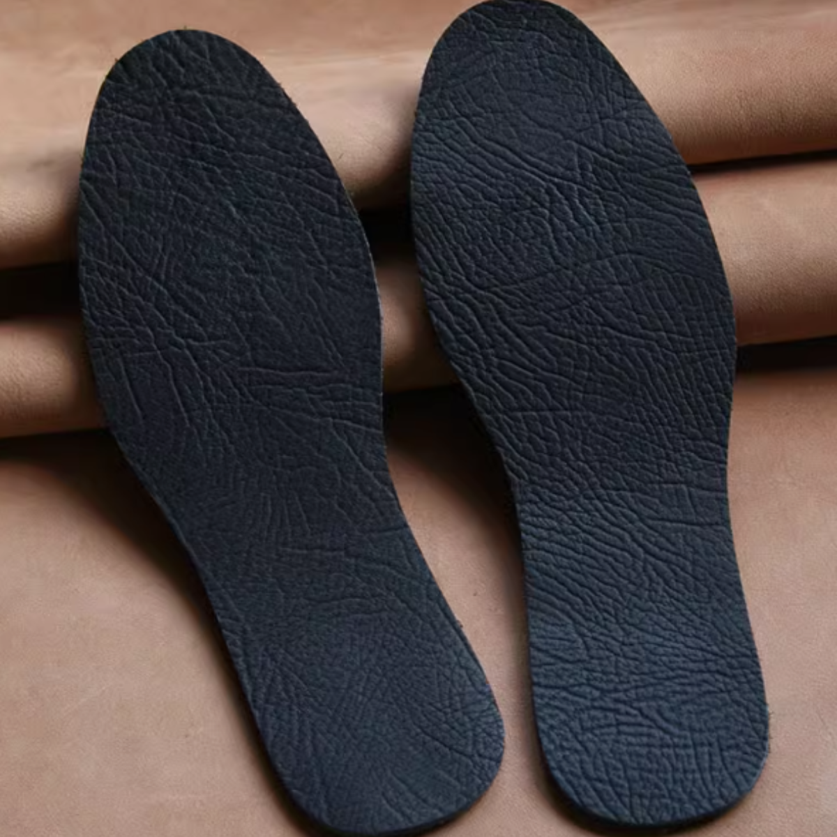 Shoespa Extra-Large Big Size Genuine Leather Cowhide Insole Shoe Insert 1 Pair