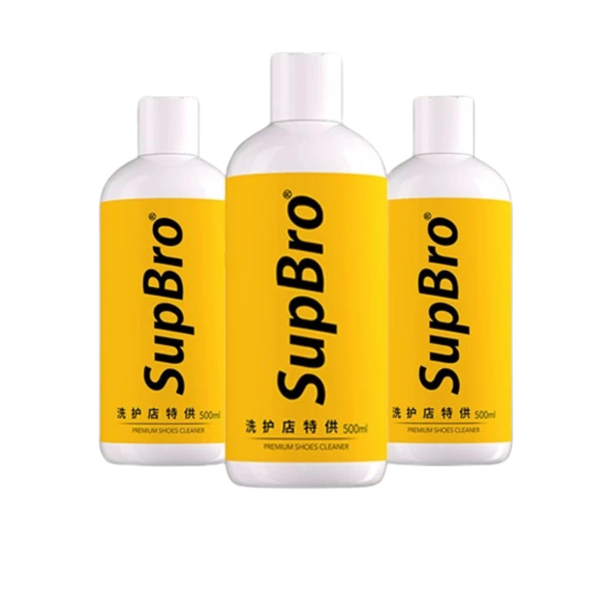 SupBro Premium Sneaker Care and Stain Remover Solution for White Shoes 500ml