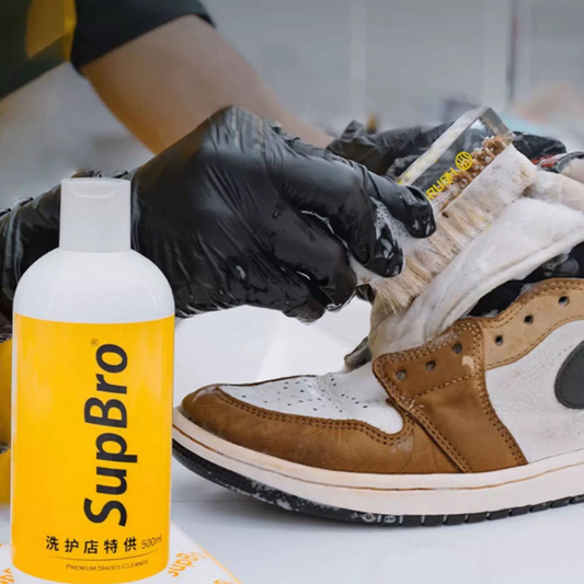 SupBro Premium Sneaker Care and Stain Remover Solution for White Shoes 500ml
