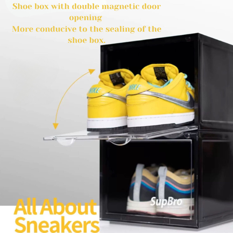 SupBro Shoe Box Classic Edition Front Opening Transparent Sneaker Stor